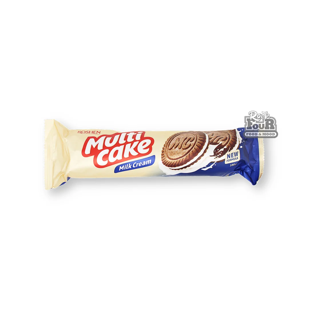Печенье «Roshen Multi Cake» с молочным кремом 180г